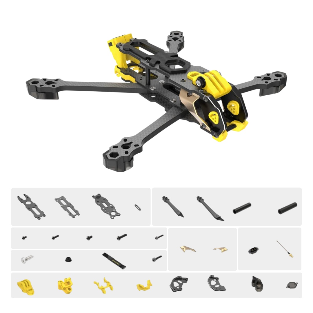 Drone Kit Fpv - Комплект рамы Mario 5, версия DC/XH,