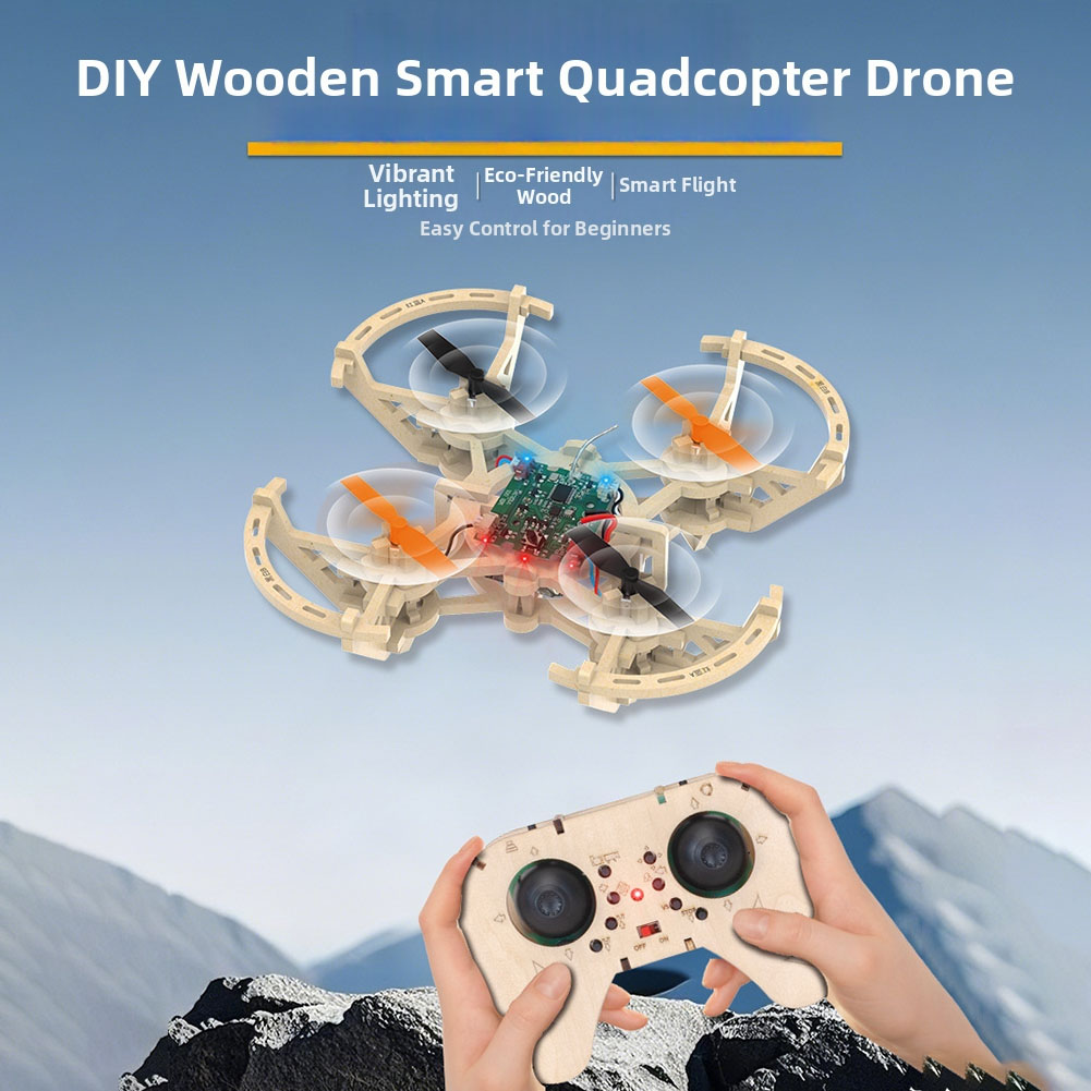 Деревянный радиоуправляемый кв – обзор и цена Drone Kit Octocopter
