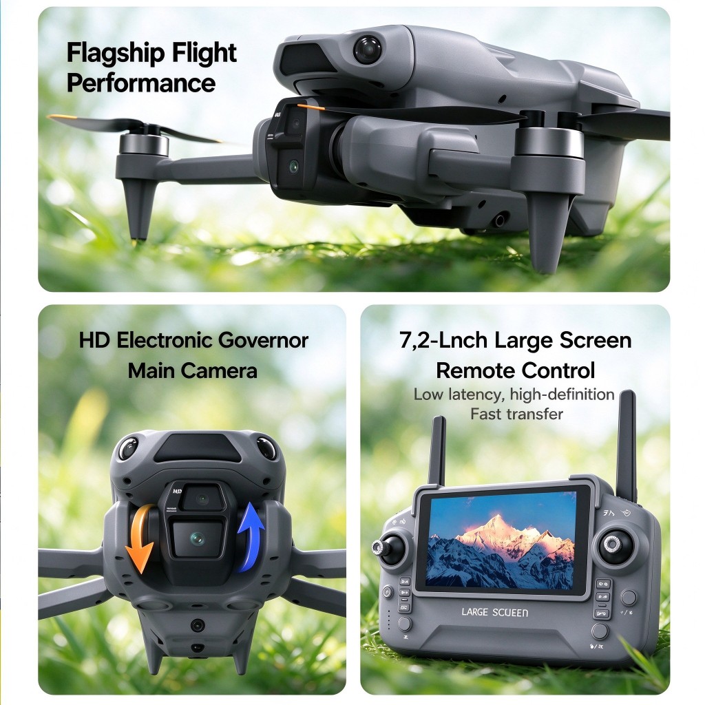 Новый профессиональный дрон LF – обзор и цена Drone Kit Professional