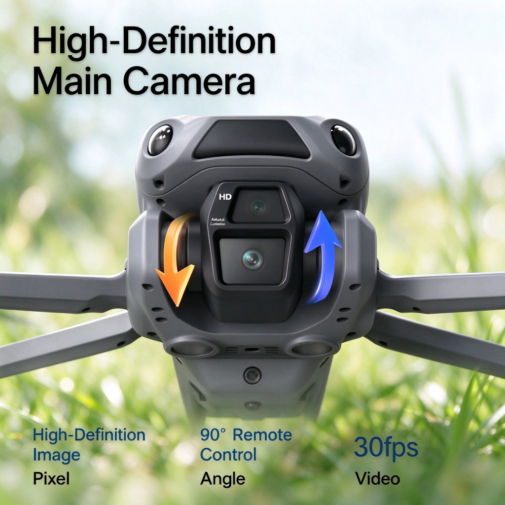 Новый профессиональный дрон LF – обзор и цена Drone Kit Professional