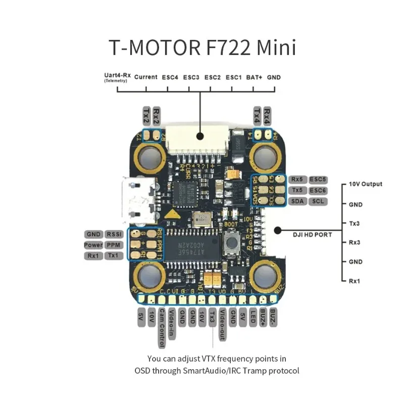 Комплект T-Motor MINI F7 FC и  – обзор и цена Betaflight Fc F7